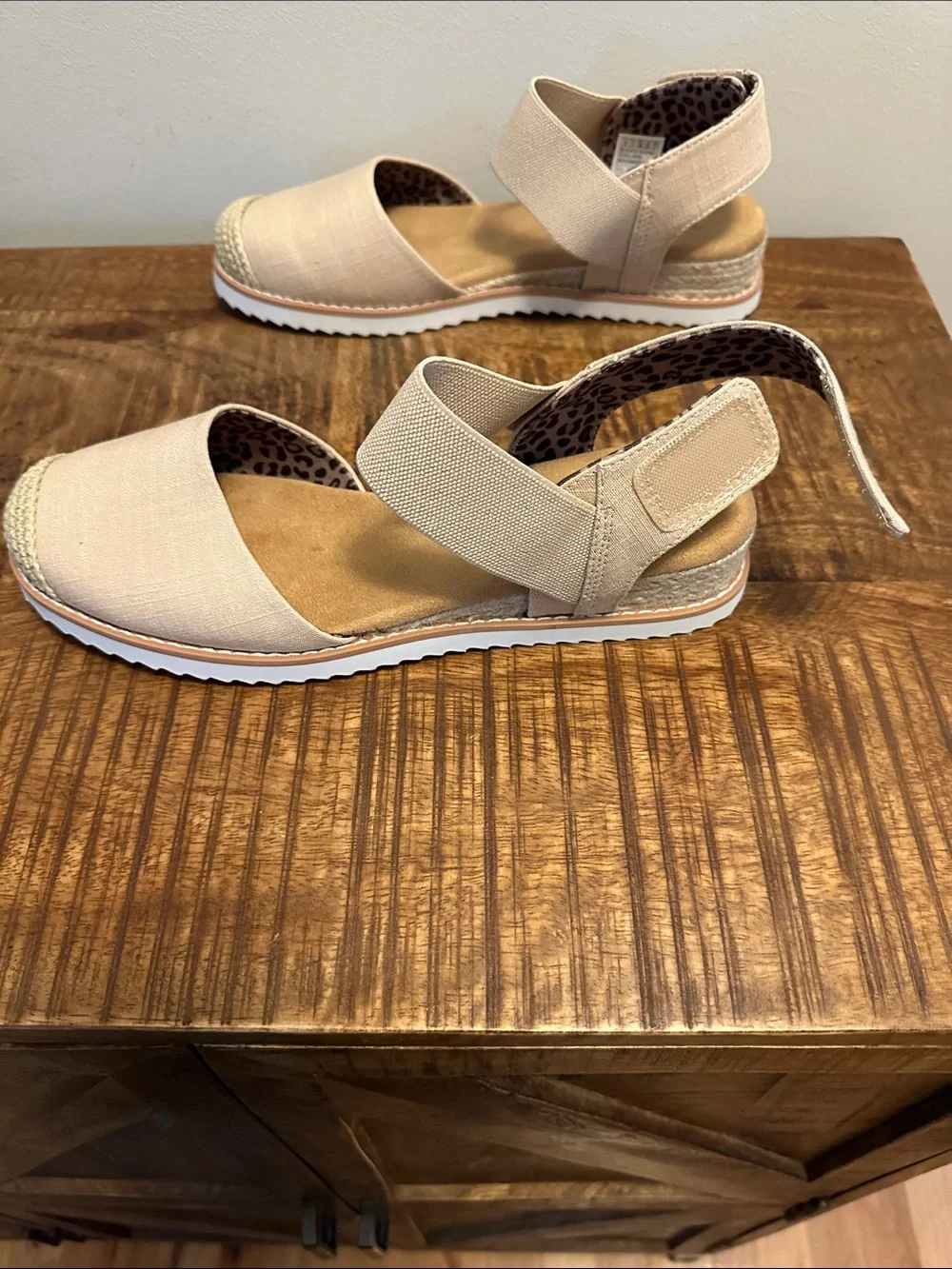 BOBS from Skechers mini wedge espadrille